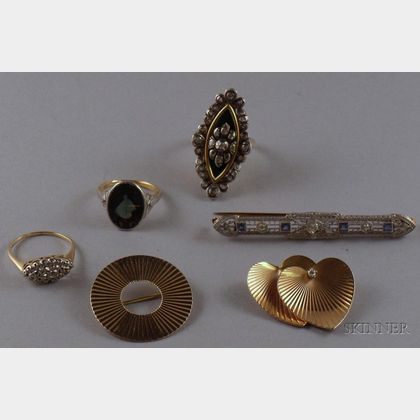 Small Group of Assorted Estate Jewelry