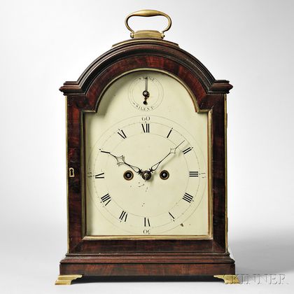 Pennsylvania Mahogany Bracket Clock