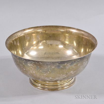 Alvin Sterling Silver Revere-style Bowl