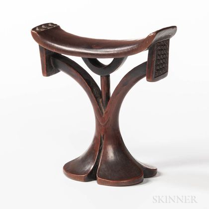 Southern African Wood Neck Rest
