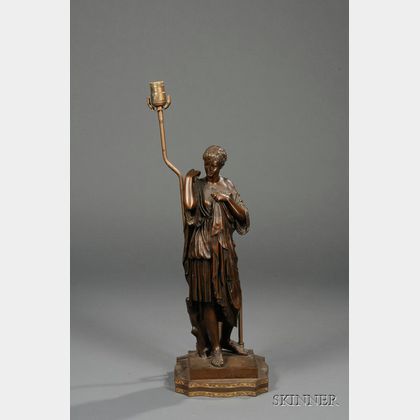 Bronze "Grand Tour" Figure of a Classical Maiden