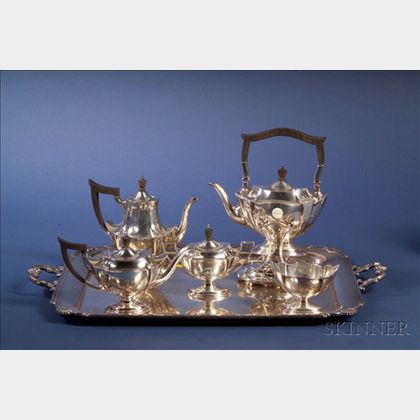 Gorham Sterling Five Piece Tea and Coffee Service