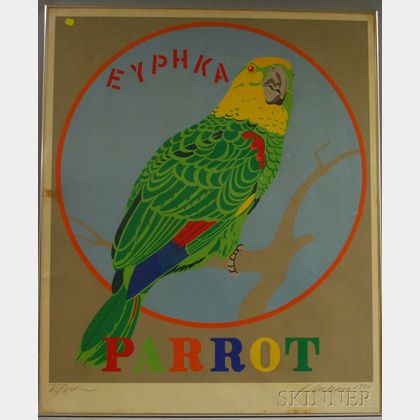 Robert Indiana (American, b. 1928) Parrot