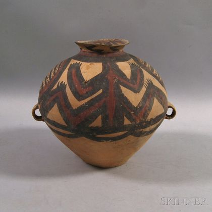 Chinese Neolithic-style Pottery Jar