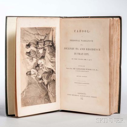 Burnes, Sir Alexander (1805-1841) Cabool: a Personal Narrative of a Journey to, and Residence in that City, in the Years 1836, 7, and 8