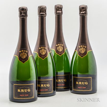 Krug Brut 1996, 4 bottles 