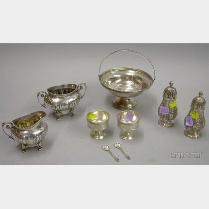 Nine Assorted Silver Items