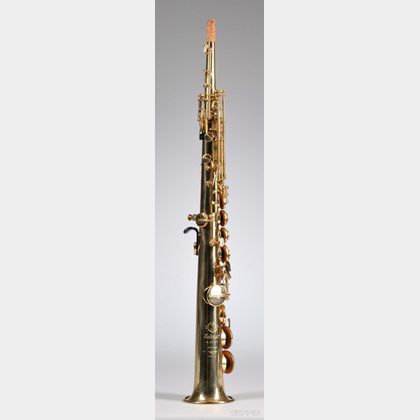 French Soprano Saxophone, Henri Selmer, Paris, 1977, Model Mark VI