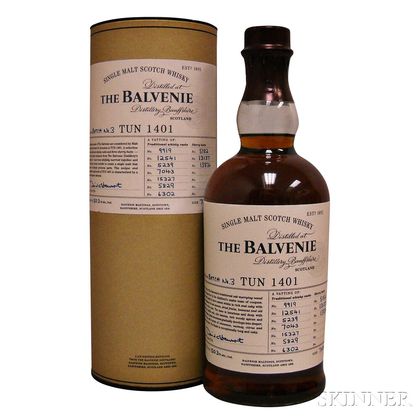 Balvenie Tun 1401 Batch #3, 1 750ml bottle (ot) 