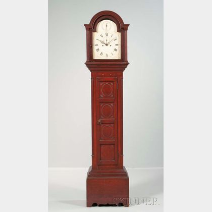 Eight-day Tall Clock Signed William Crane