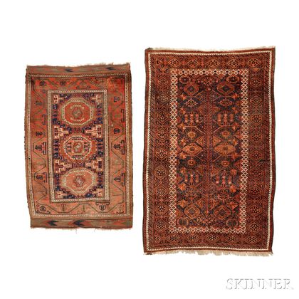 Baluch Main Carpet and Small Rug