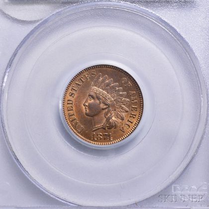 1874 Indian Head Cent, 