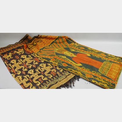 Two Indonesian Ikat Textiles