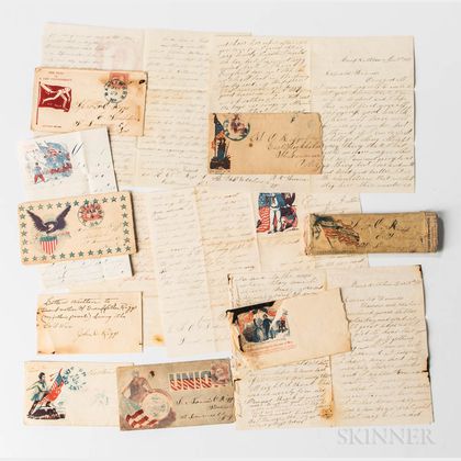 Group of Civil War Letters by Daniel R. Freeman, Company K, 60th New York Infantry