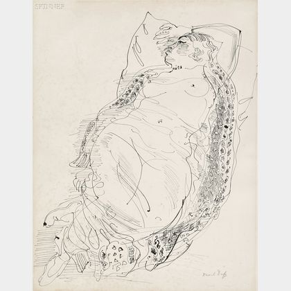 Raoul Dufy (French, 1877-1953) Modèle hindou