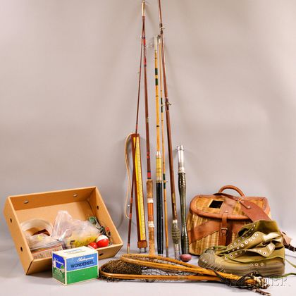 Group of Fishing Items