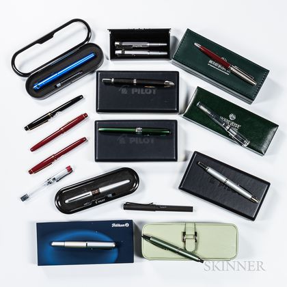 Collection of Sixteen Designer Pens