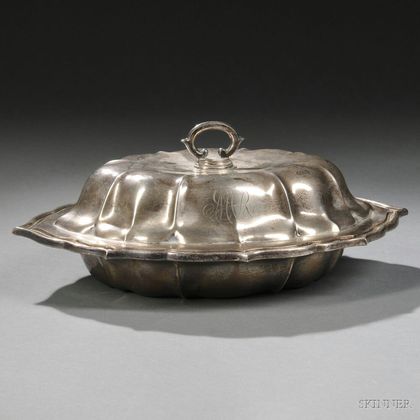 American Sterling Silver Covered Vegetable Tureen