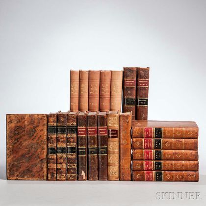 Decorative Bindings, Sets, Approximately Forty-two Volumes.