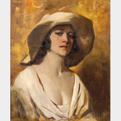 Julius Rolshoven (American, 1858-1930) The Etruscan Girl