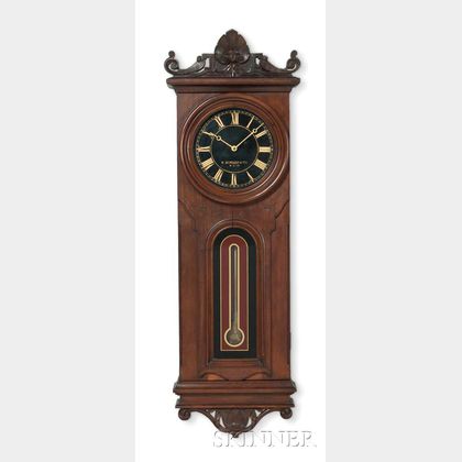 E. Howard & Company No. 41 Wall Clock with Black Dial