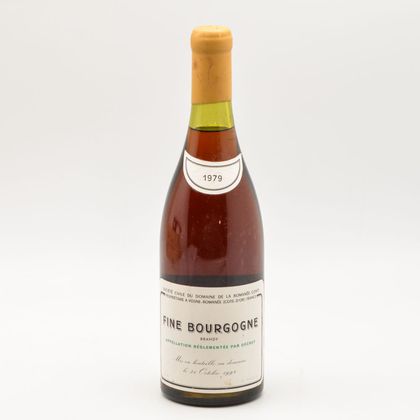 Domaine de la Romanee Conti Fine Bourgogne Brandy 1979, 1 bottle 