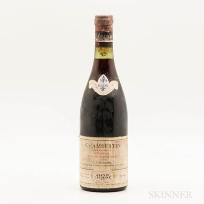 G. Tortochot Chambertin 1961, 1 bottle 