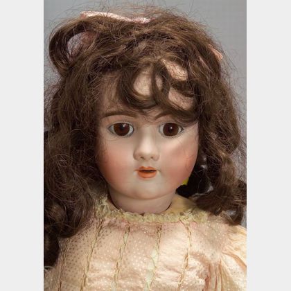 Large Handwerck 109 Bisque Head Girl Doll
