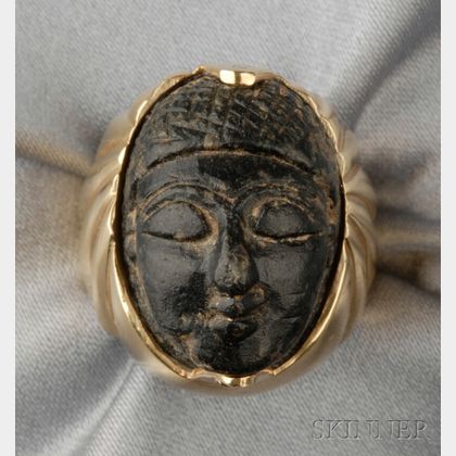 18kt Gold and Bronze Ring, Barakat