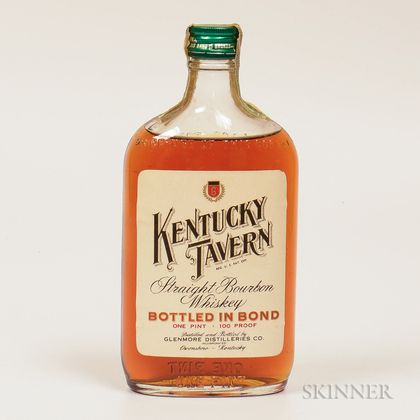 Kentucky Tavern 4 Years Old 1941, 1 pint bottle 