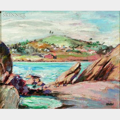 Max Kuehne (American, 1880-1968) Pigeon Cove, Rockport