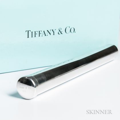 Tiffany Silver Cigar Tube