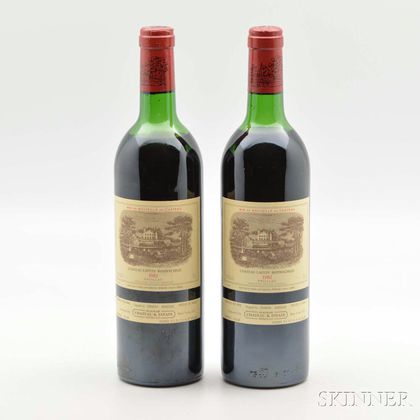 Chateau Lafite Rothschild 1982, 2 bottles 
