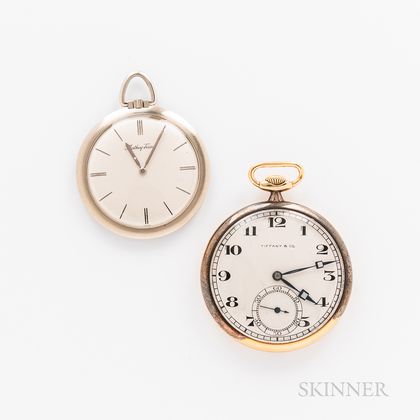 Two 18kt Gold Open-face Watches