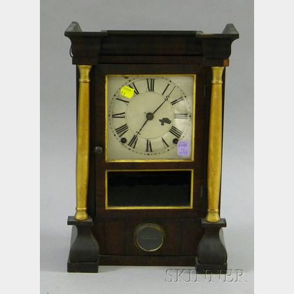 Mahogany Veneered Shelf Clock by Seth Thomas