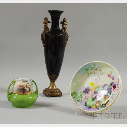 Three Decorative Ceramic Items