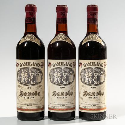 Damilano Barolo Riserva 1961, 3 bottles 