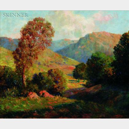 School of Maurice Braun (American, 1877-1941) A California Landscape
