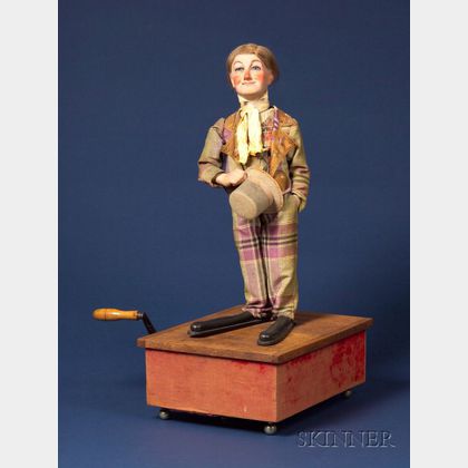 Rare Roullet et Decamps Automaton of the English Comedian Little Tich