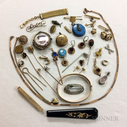 Group of Victorian and Vintage Jewelry