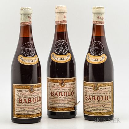Damilano Barolo 1964, 3 bottles 