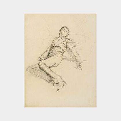 John Singer Sargent (American, 1856-1925) The Wounded Spanish Dancer