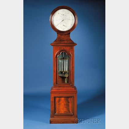 John Polsey Mahogany Astronomical Regulator Clock