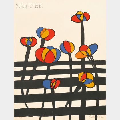 Alexander Calder (American, 1898-1976) Plate from MAGIE EOLIENNE