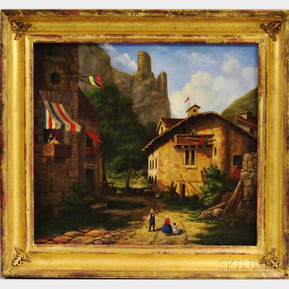 Samuel Kilburn (American, Mid-19th Century) Armenian Village