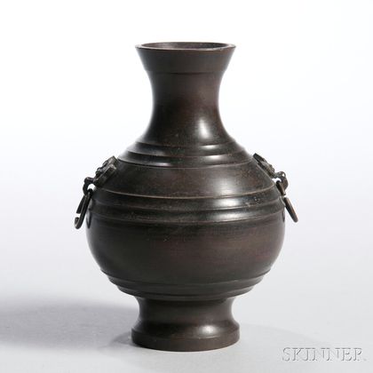 Bronze Miniature Burial Vase
