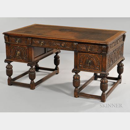 Jacobean writing store desk