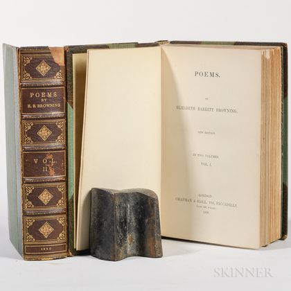 Browning, Elizabeth Barrett (1806-1861) Poems, a New Edition.