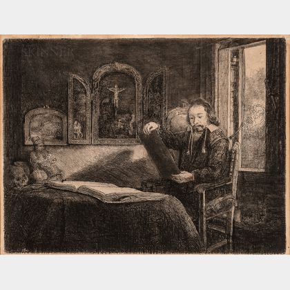 Rembrandt van Rijn (Dutch, 1606-1669) Abraham Francen, Apothecary