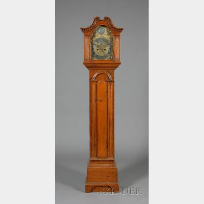 Chippendale Pine Tall Clock
